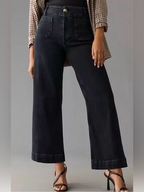🌺PILCRO Anthropologie wide leg stripper pants 🌺